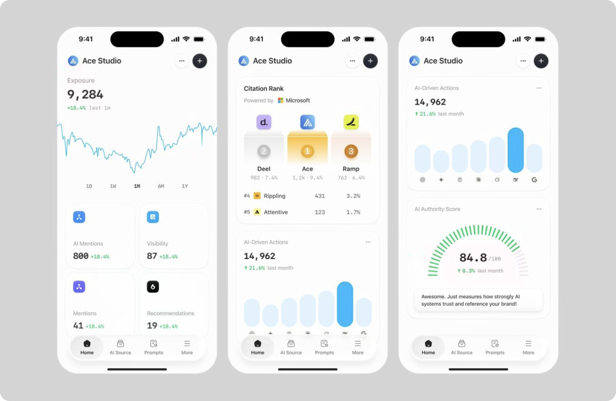 Mobile interface project presentation