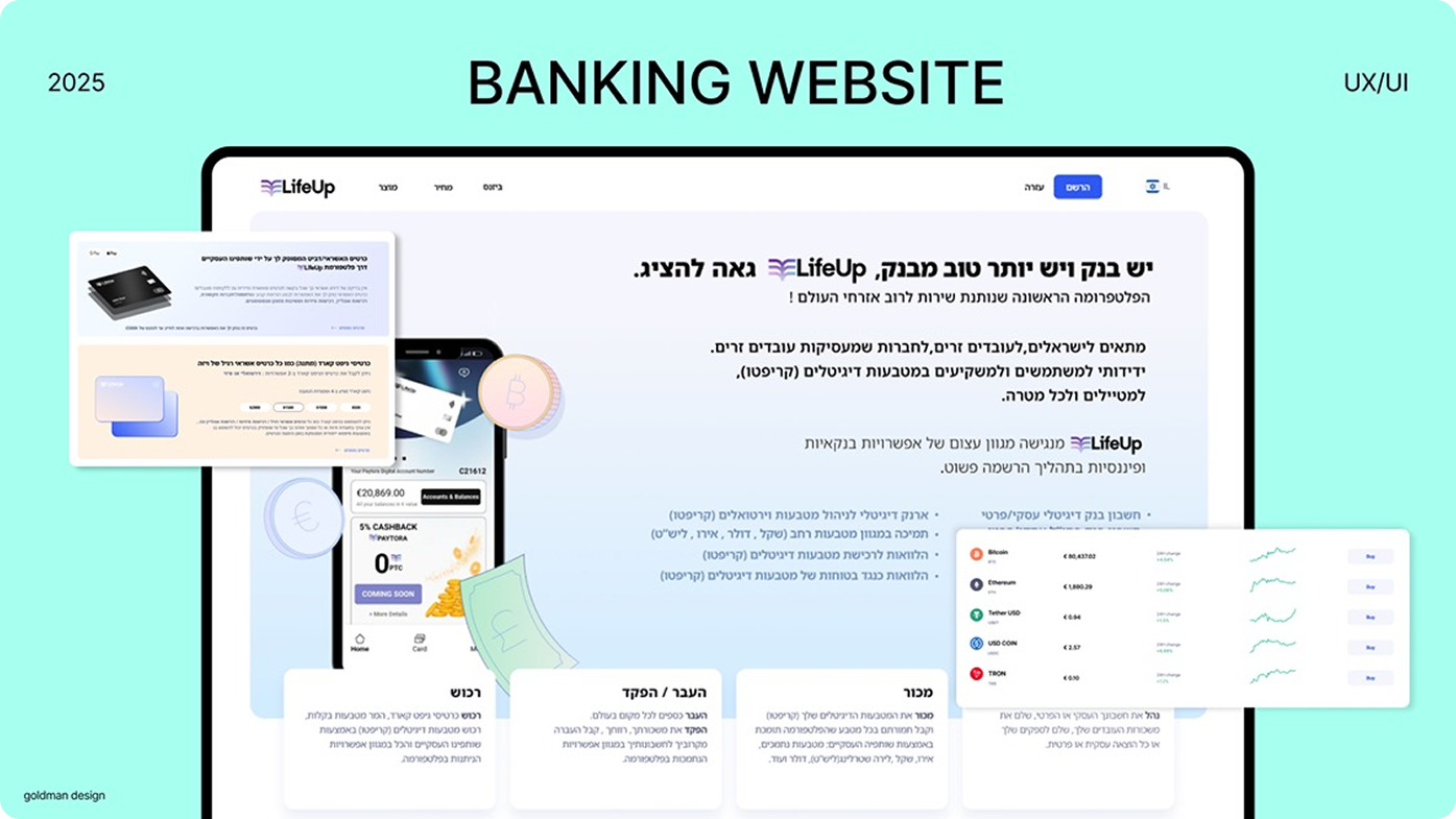 Banking website project presentation