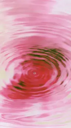 Pink abstract artwork