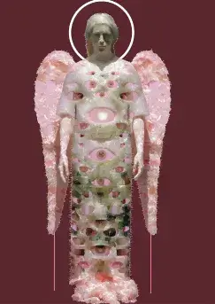 Digital couture artwork