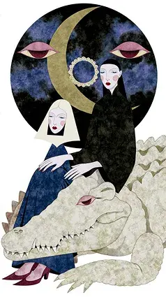 Illustrated portrait